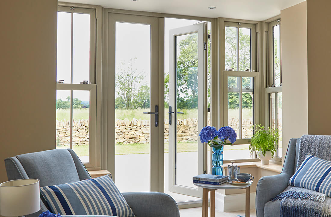 Classic French Doors In St Albans Beyond Budget Windows Ltd